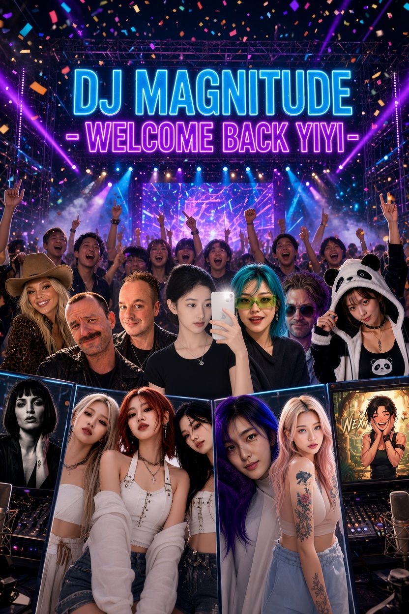 DJ Magnitude - Welcome Back Yiyi (She's Back!) artwork