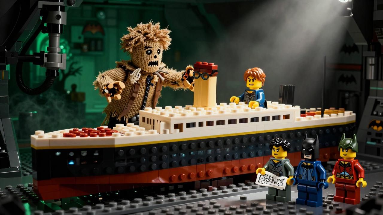 The Scarecrow and The Perfect Brick artwork