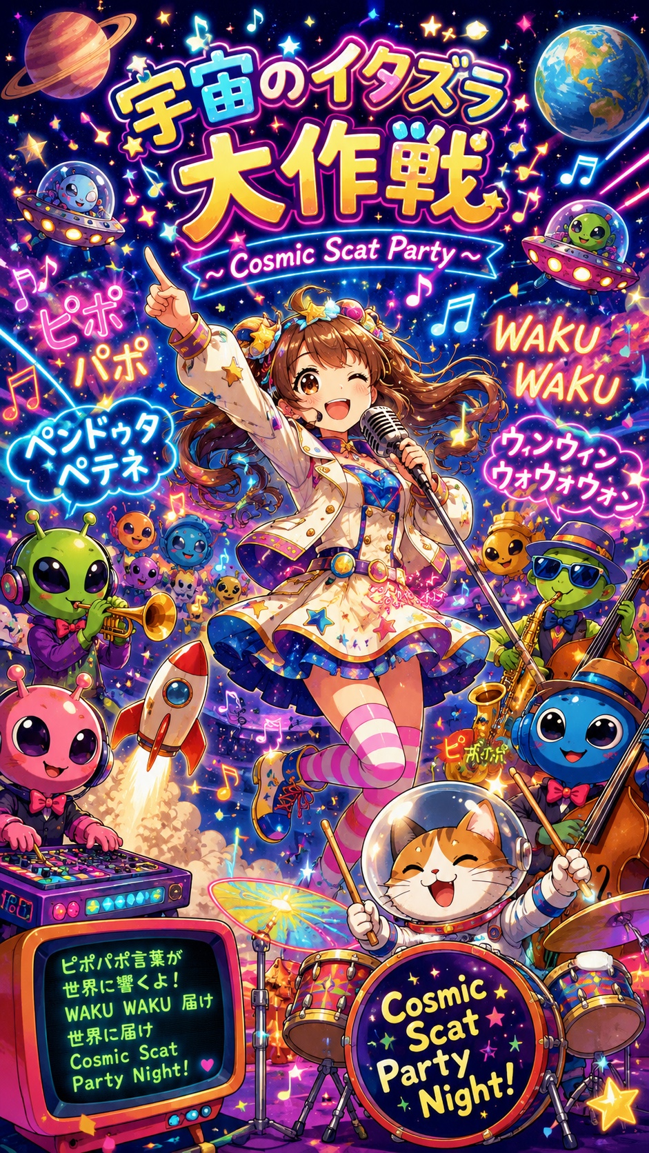 74. 宇宙のイタズラ大作戦 ~Cosmic Scat Party~ artwork