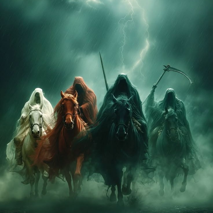 B3. The four horsemen  (V6) artwork