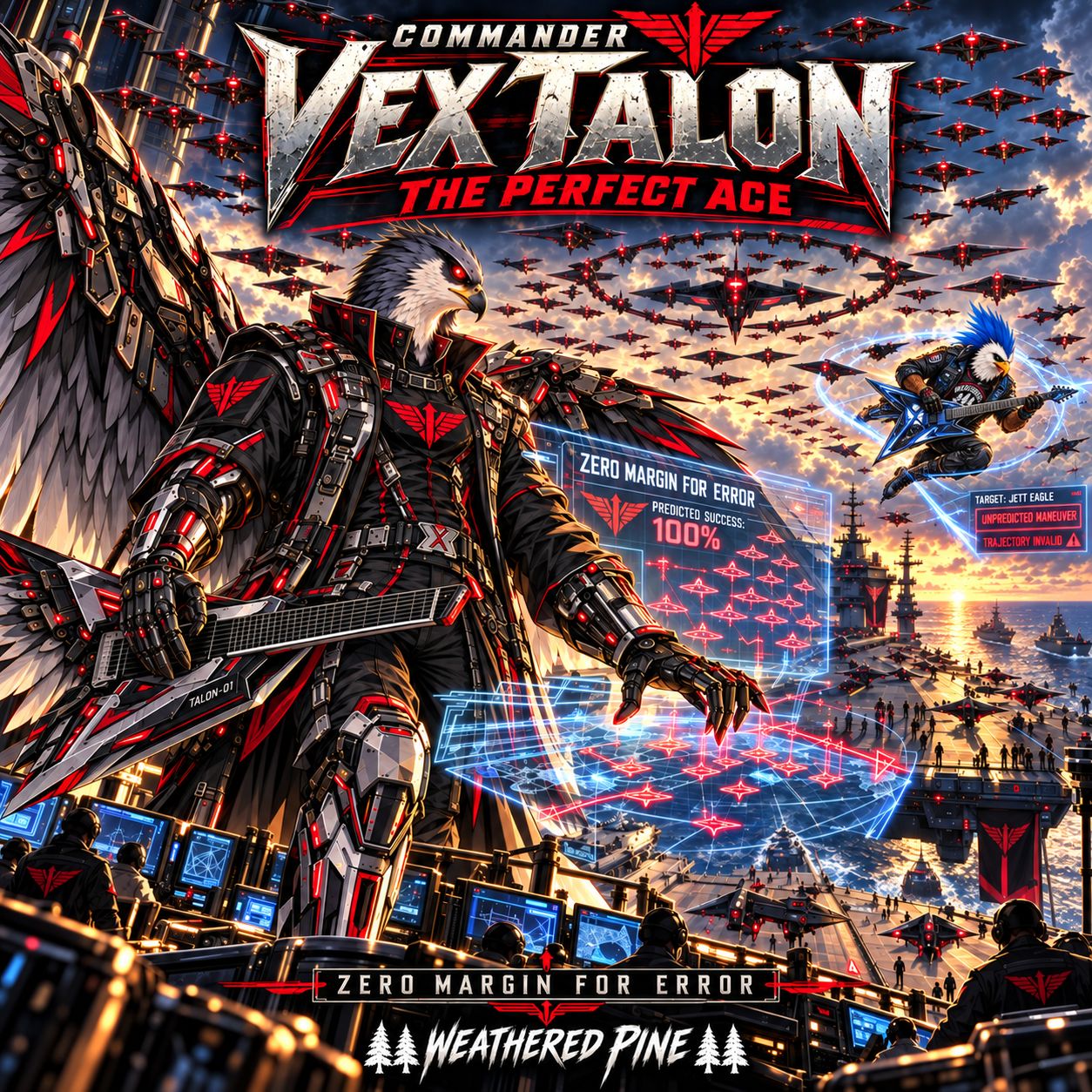 Commander Vex Talon, The Perfect Ace artwork