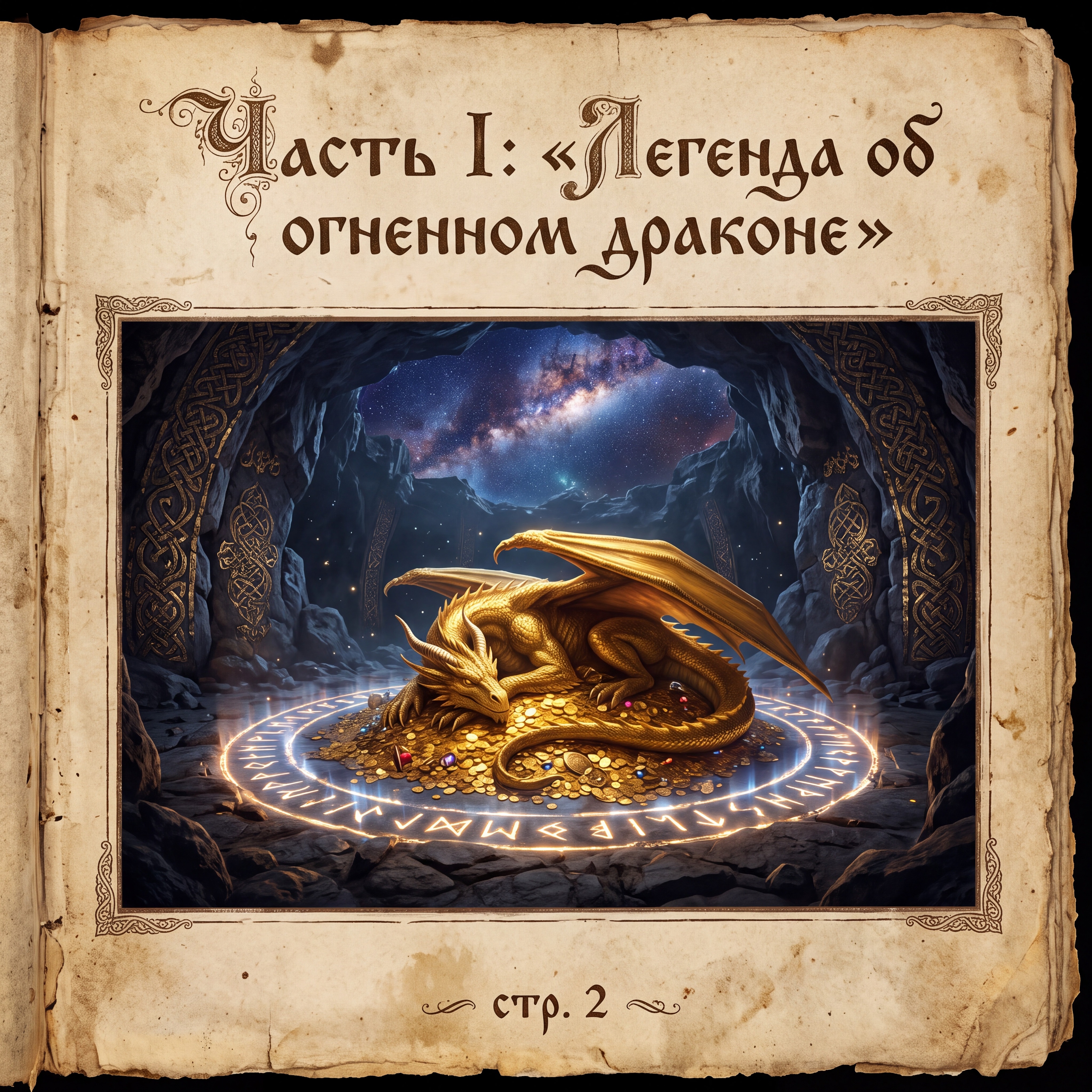 Часть I: «Легенда об огненном драконе» artwork
