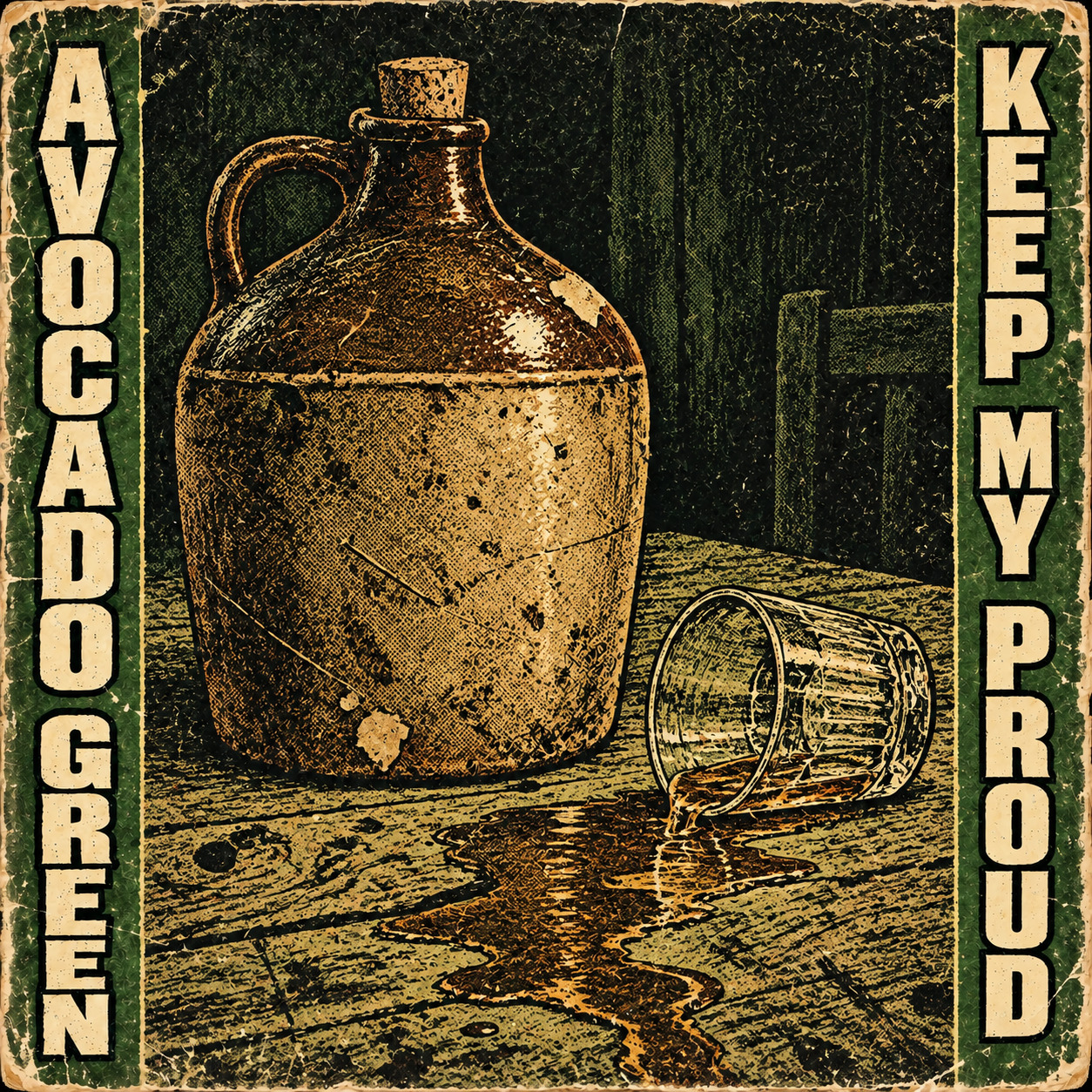 Avocado Green - Keep My Proud - Cover artwork