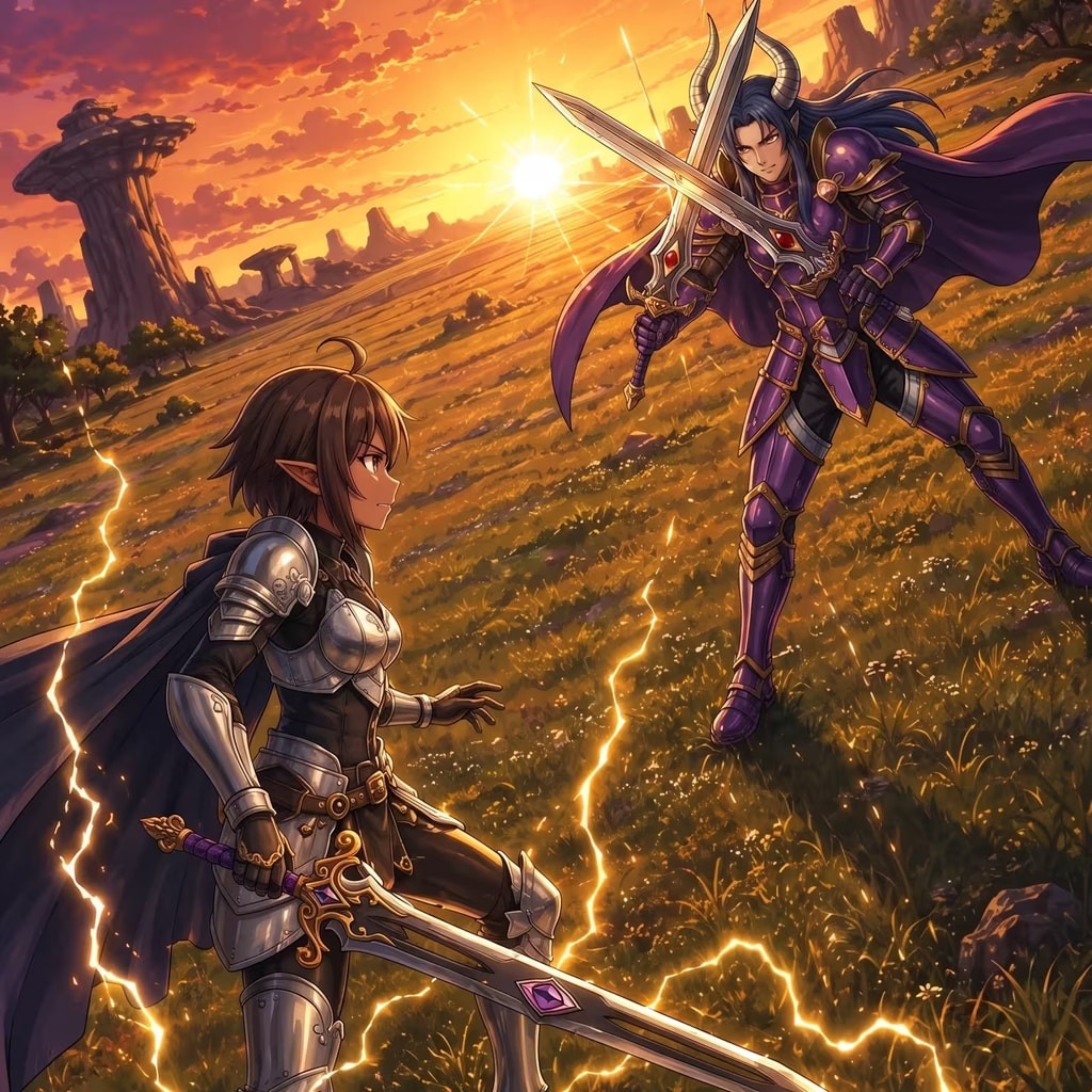激闘の果てに/At the End of a Fierce Battle artwork