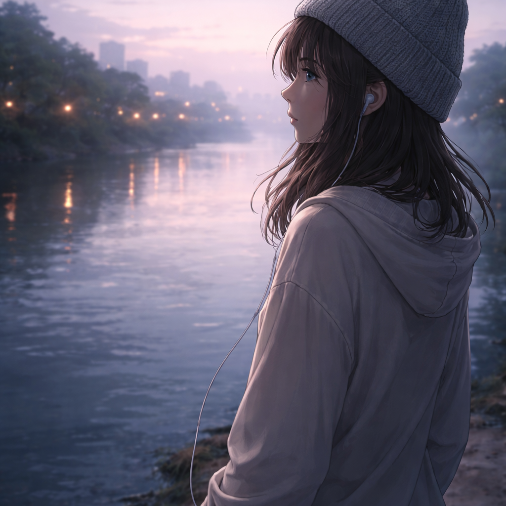 残影の中、混ざり合う artwork