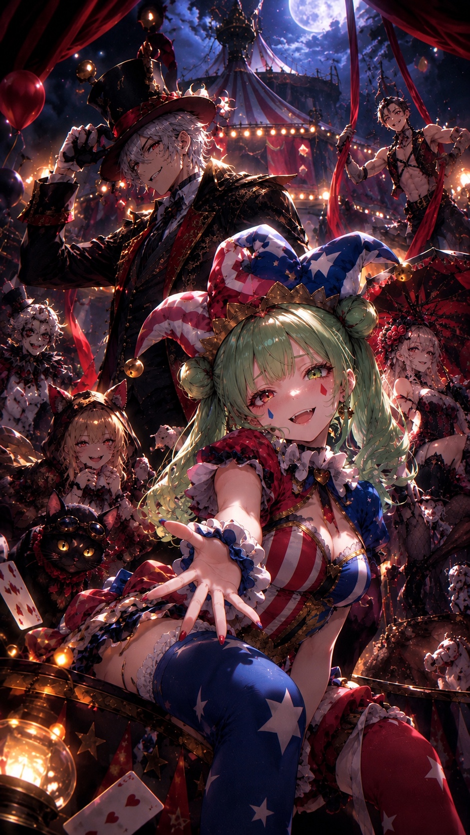 NOCTURNAL CIRCUS -ﾉｸﾀｰﾅﾙ ｻｰｶｽ- artwork
