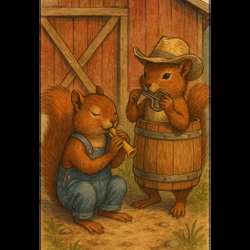 Image for 'Kazoo in My Jaw Harp Blues' by @oneaimusicmaker - Squirelly REMIX by Blue Grass and Green Dreams v1