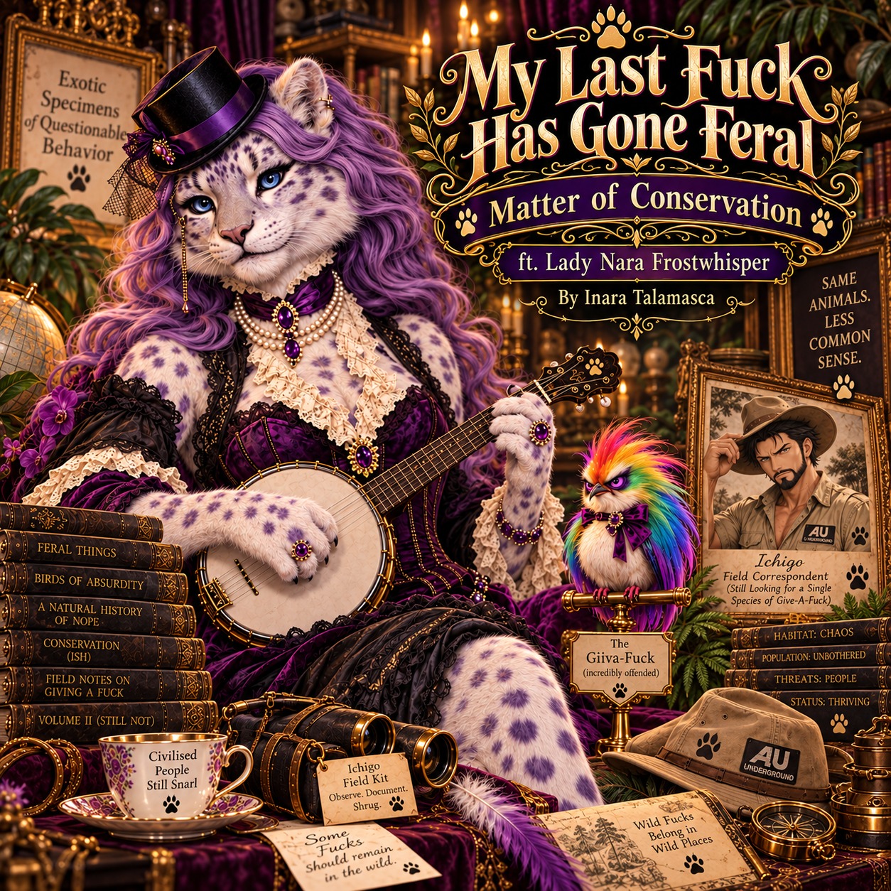 My Last Fuck Has Gone Feral: Matter of Conservation Edit A1 artwork