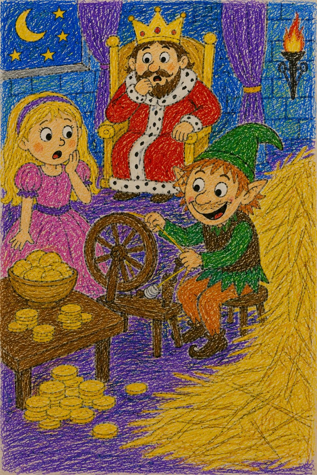 07 - RUMPELSTILTSKIN - GRIMM TALES artwork