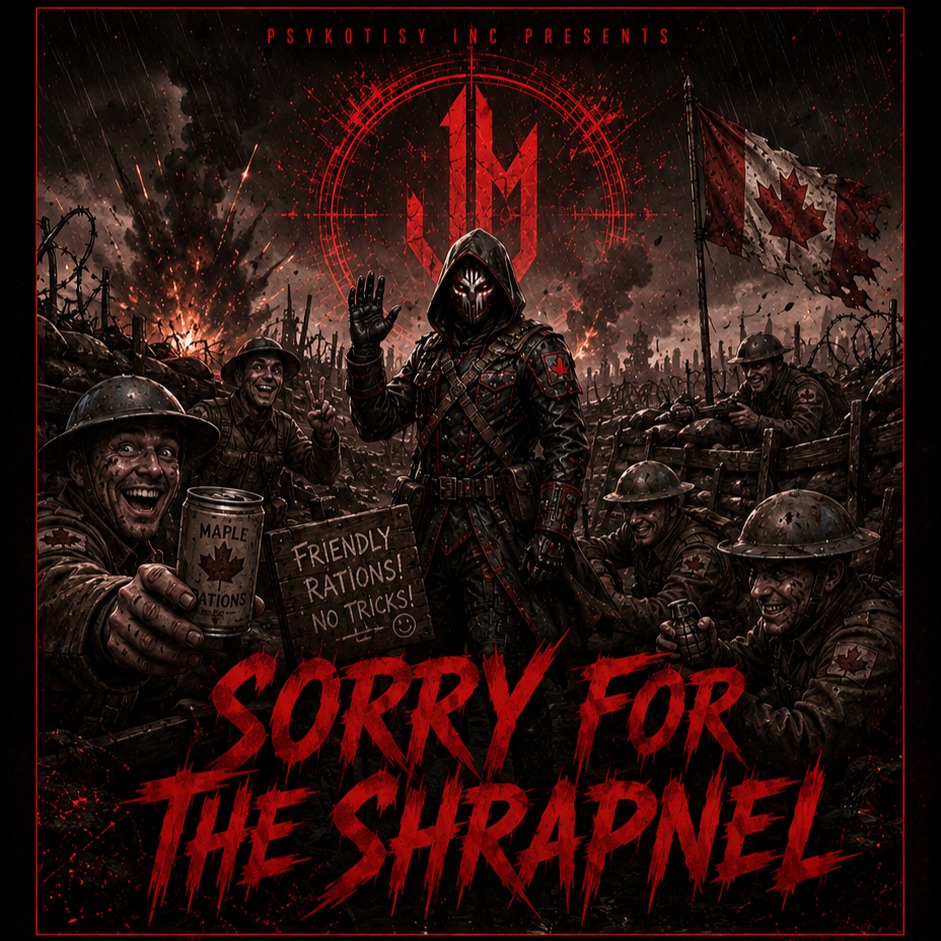 Sorry for the Shrapnel artwork