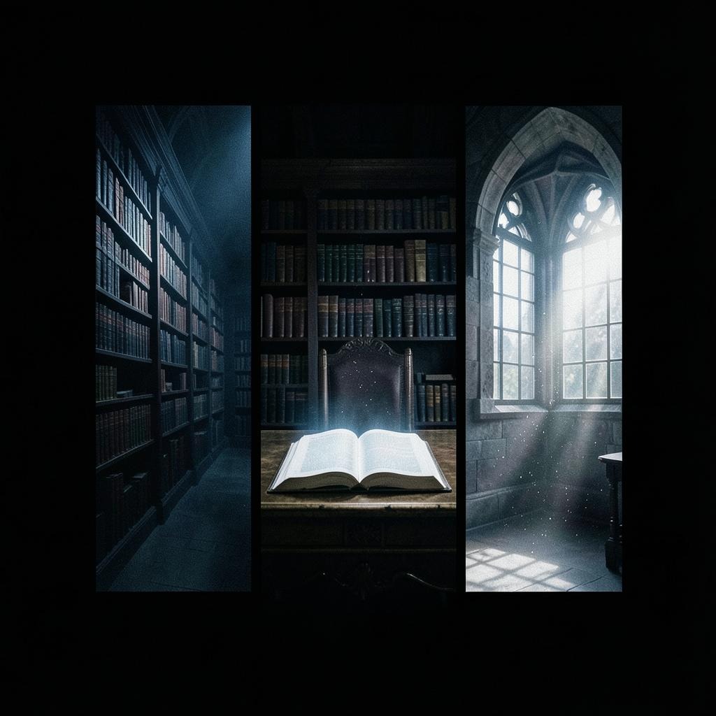 Part 6 : "The Library of Doubt" (V6) artwork