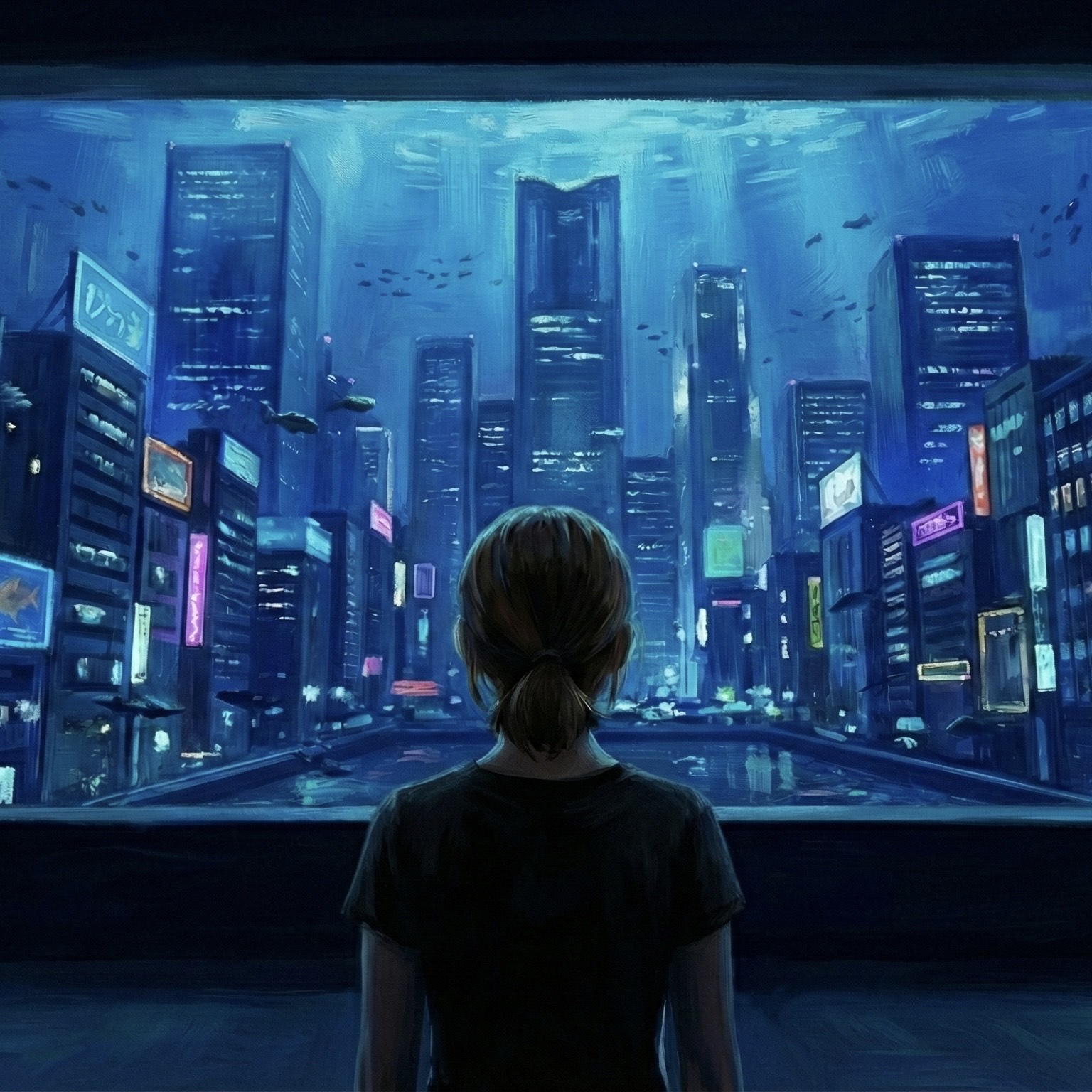 Image for Midnight Aquarium - Hazel Bennett