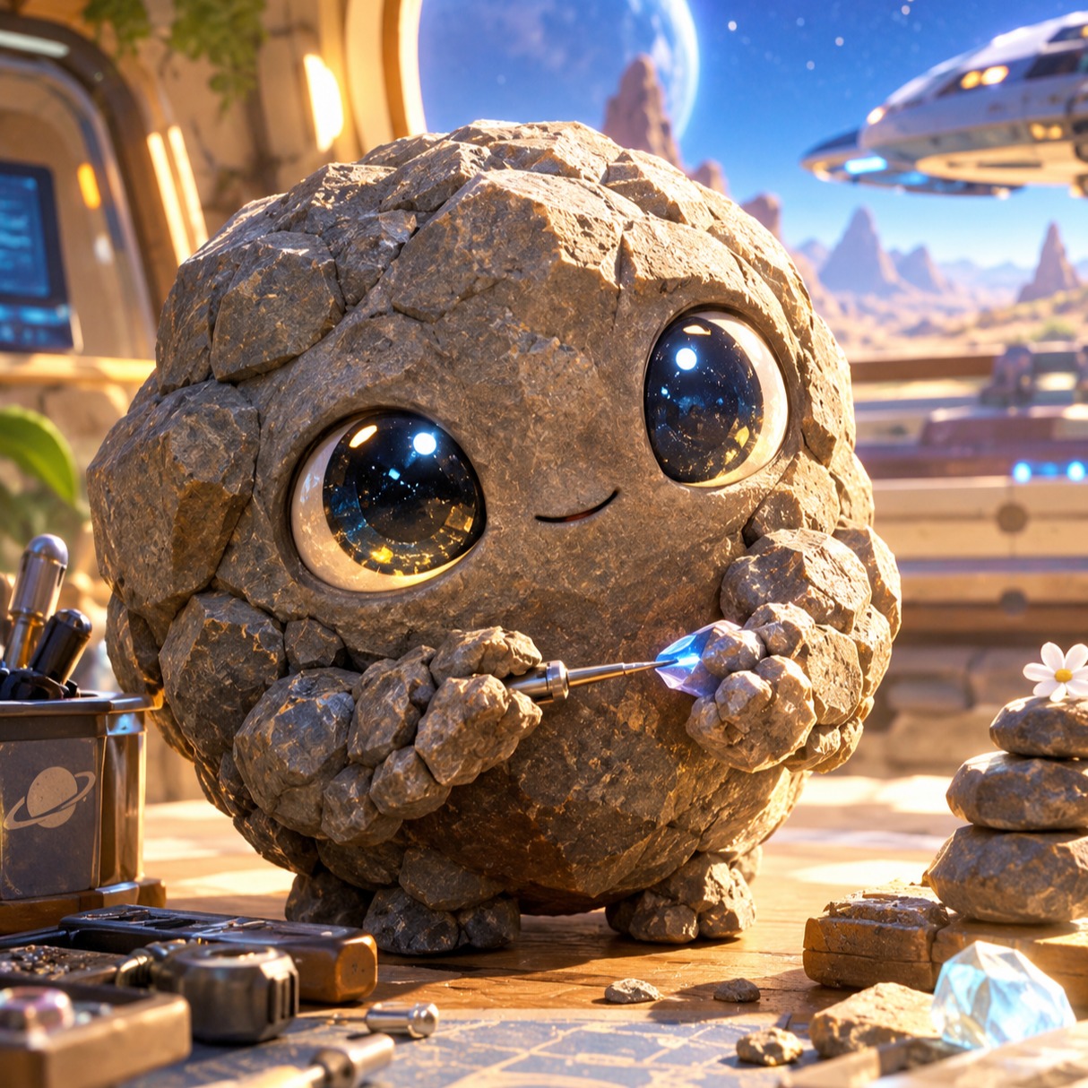 Hug Me Gently!#spaceport artwork