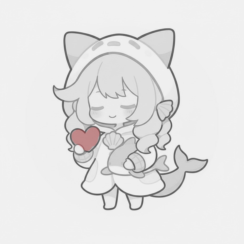 🍎🩶❤️🐚 artwork