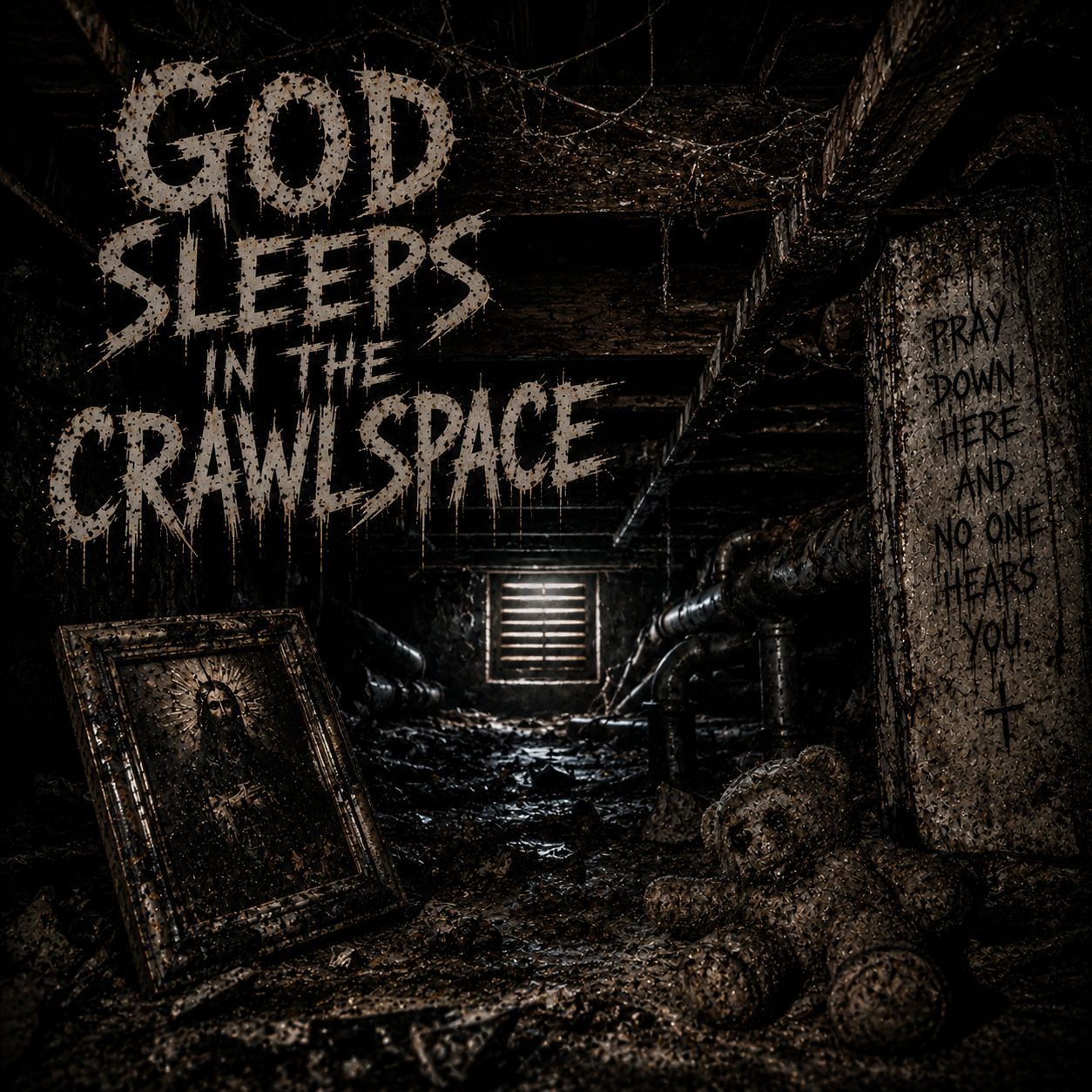 God Sleeps in the Crawlspace artwork