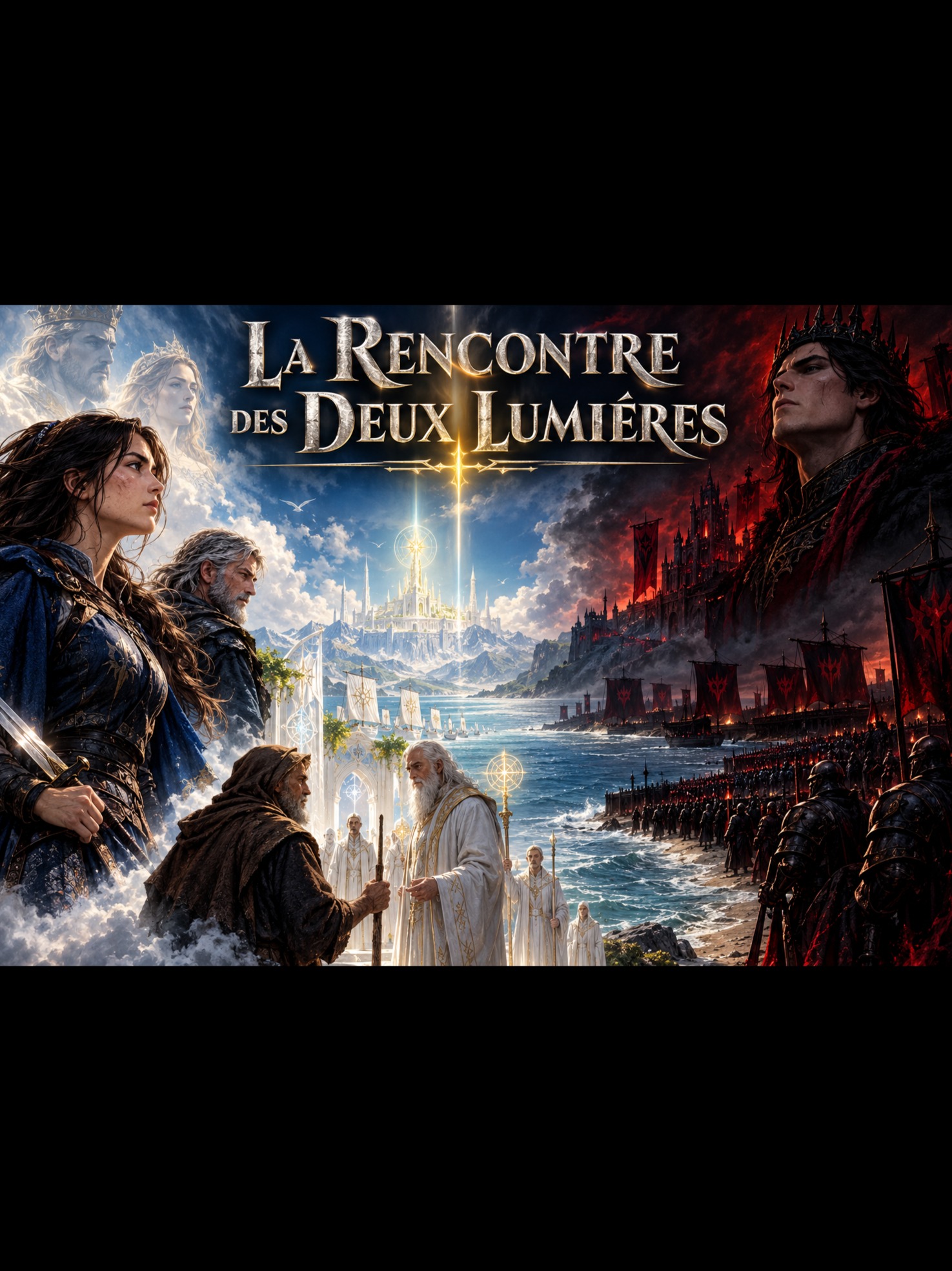 La Rencontre des Deux Lumières artwork