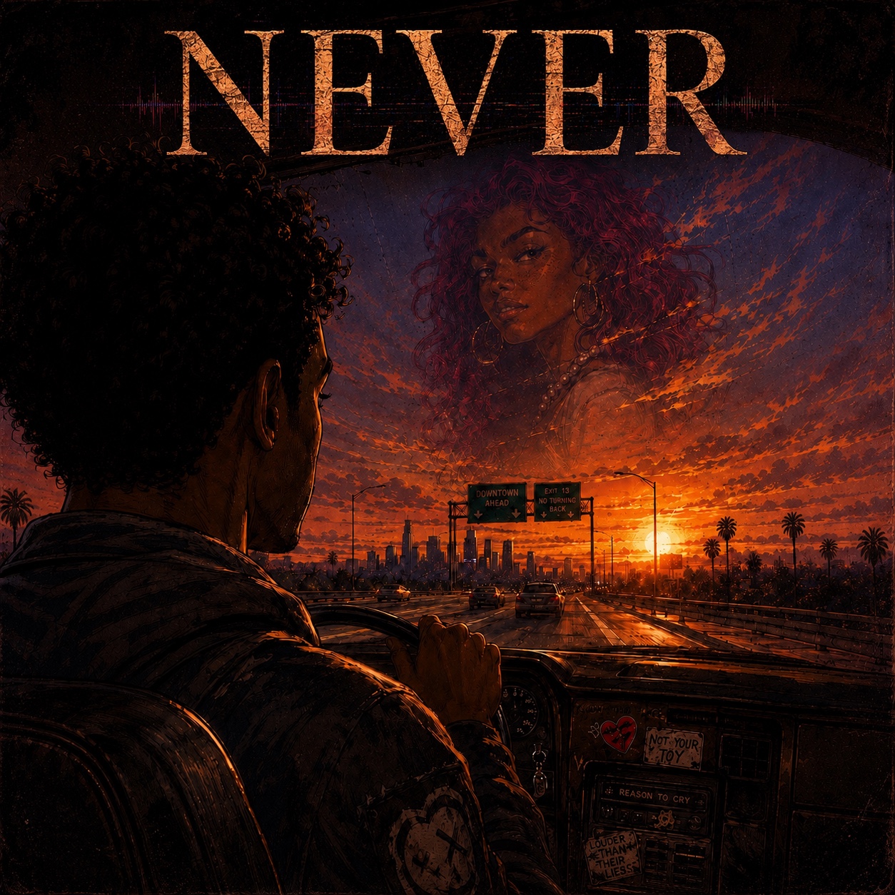 Never — ALLYOURFAULT ft. Jun November & Jude Harris artwork