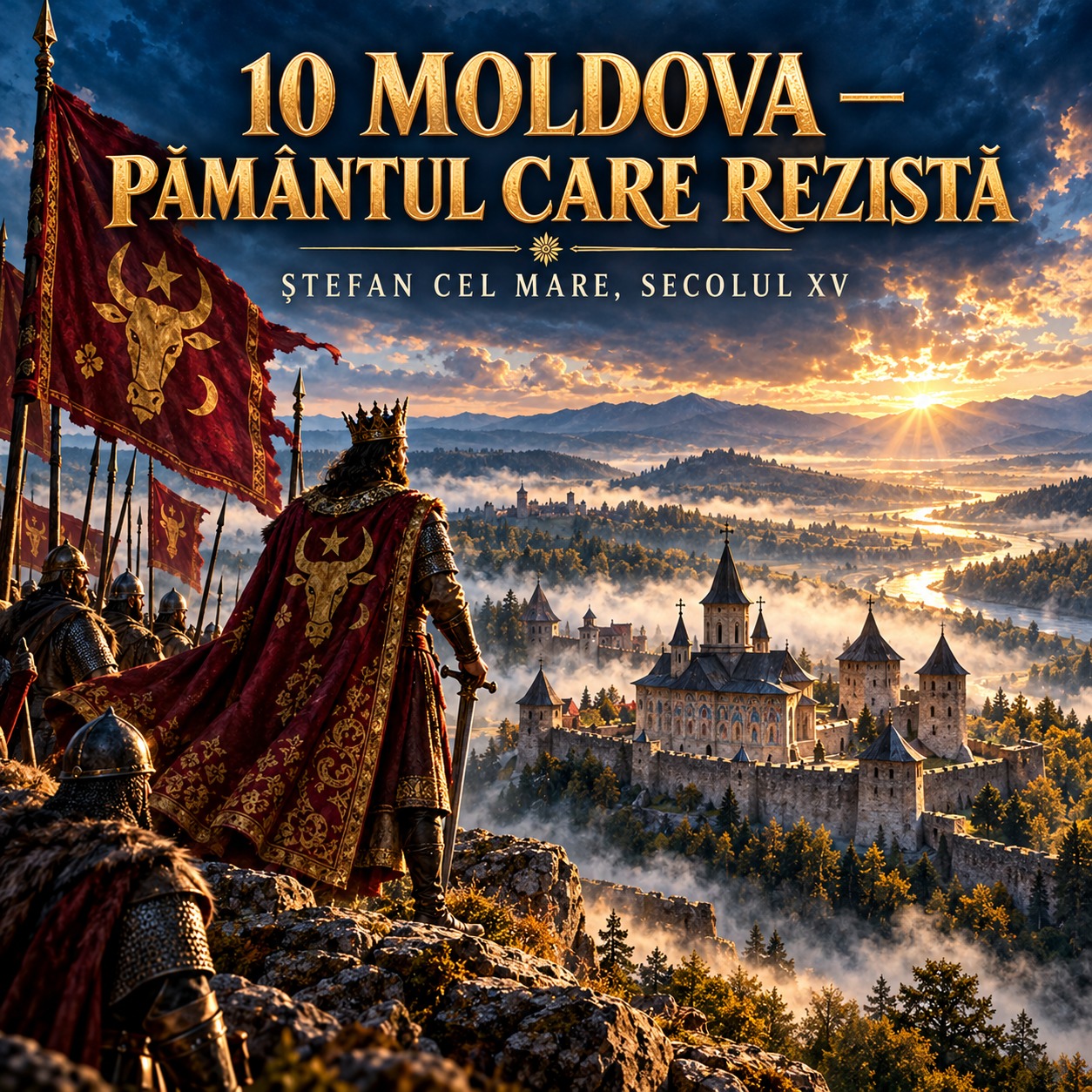 10 MOLDOVA — PĂMÂNTUL CARE REZISTĂ — ȘTEFAN CEL MARE, SECOLUL XV artwork