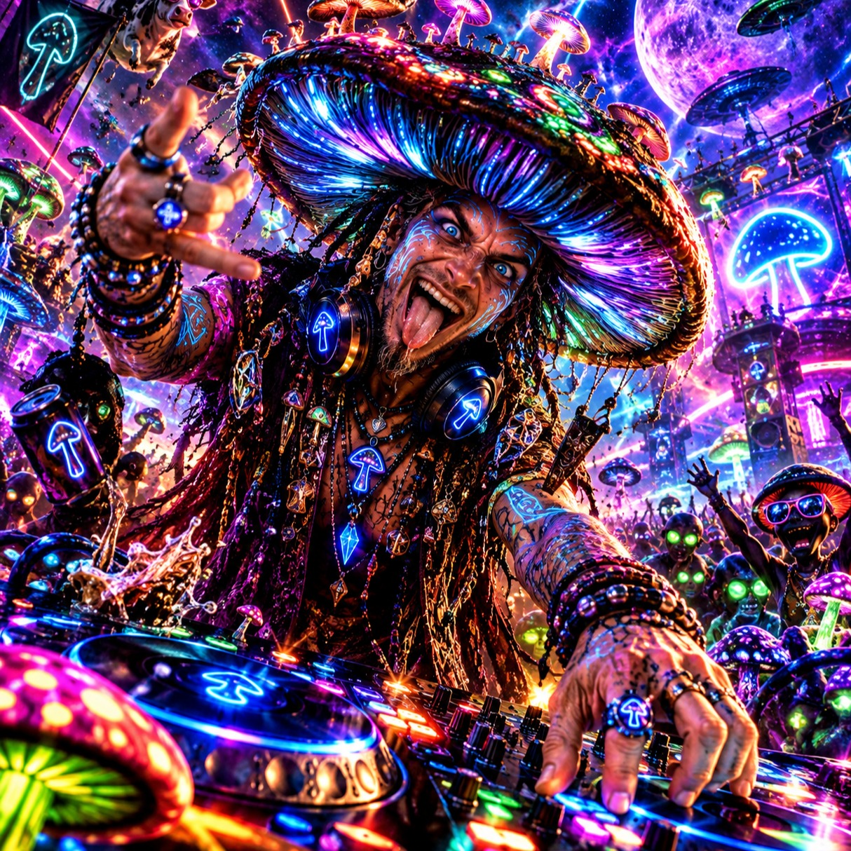 THE GALACTIC GLITCH MACHINE artwork