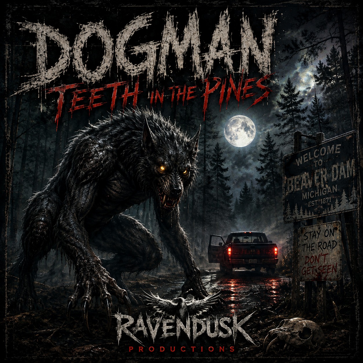 DOGMAN — TEETH IN THE PINES artwork