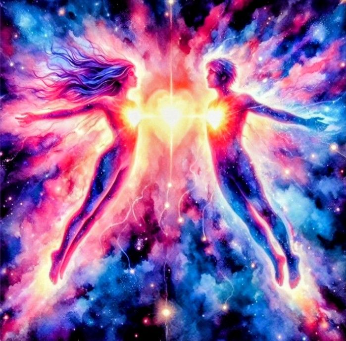Sacred Lovers Aligned Worlds artwork