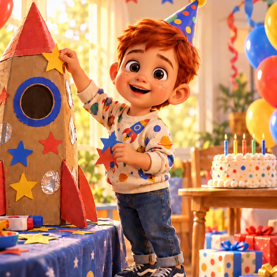 Look Who's Five! artwork