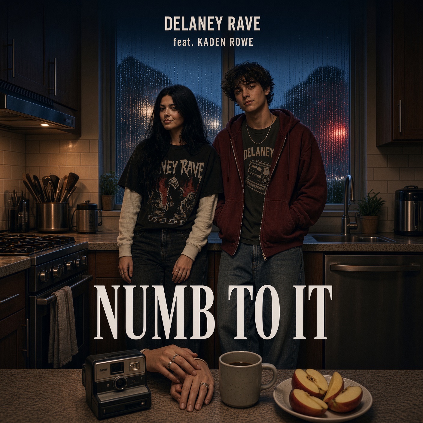 numb to it (feat. Kaden Rowe) - Delaney Rave artwork