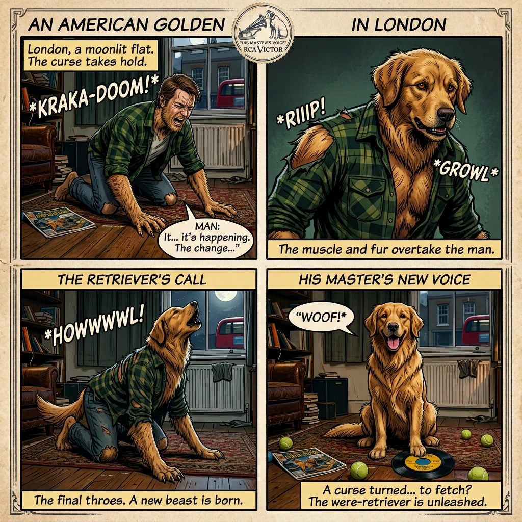 An American Golden in London artwork