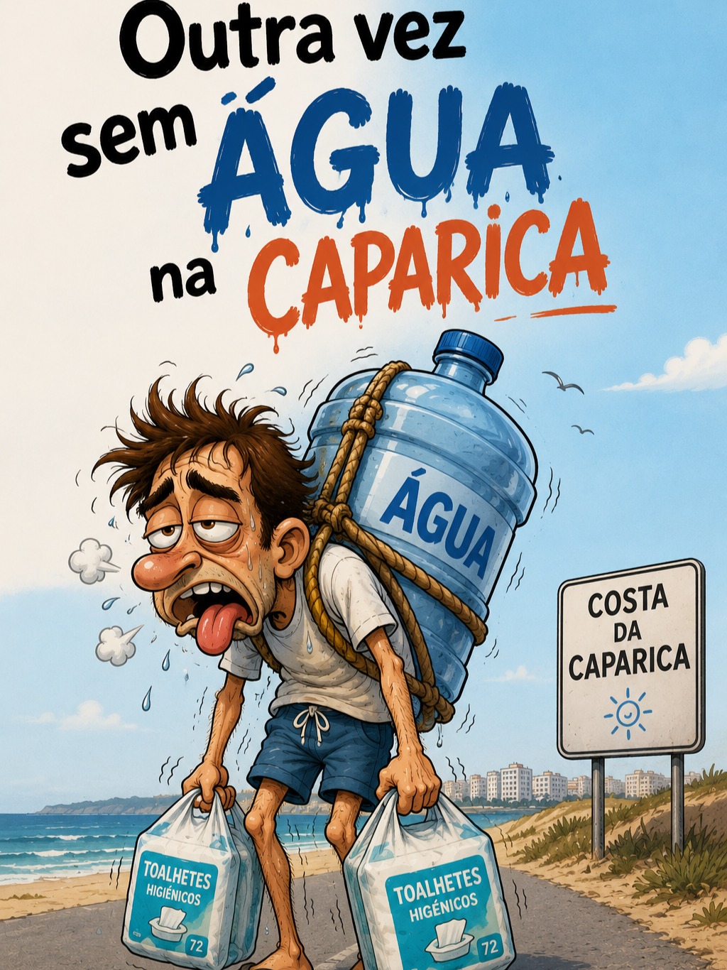 Outra vez sem Água na Caparica artwork
