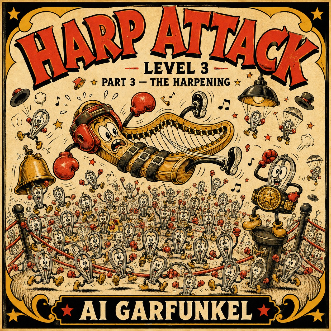 Harp Attack - Level 3 - The Harpening artwork