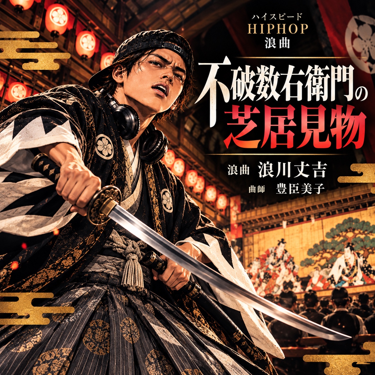 不破数右衛門の芝居見物 artwork