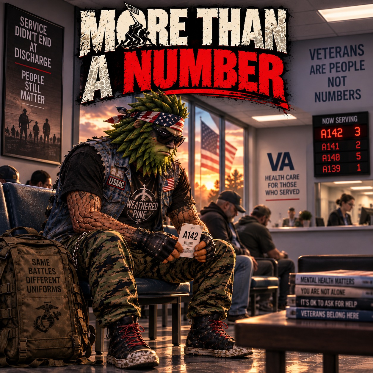 MORE THAN A NUMBER artwork