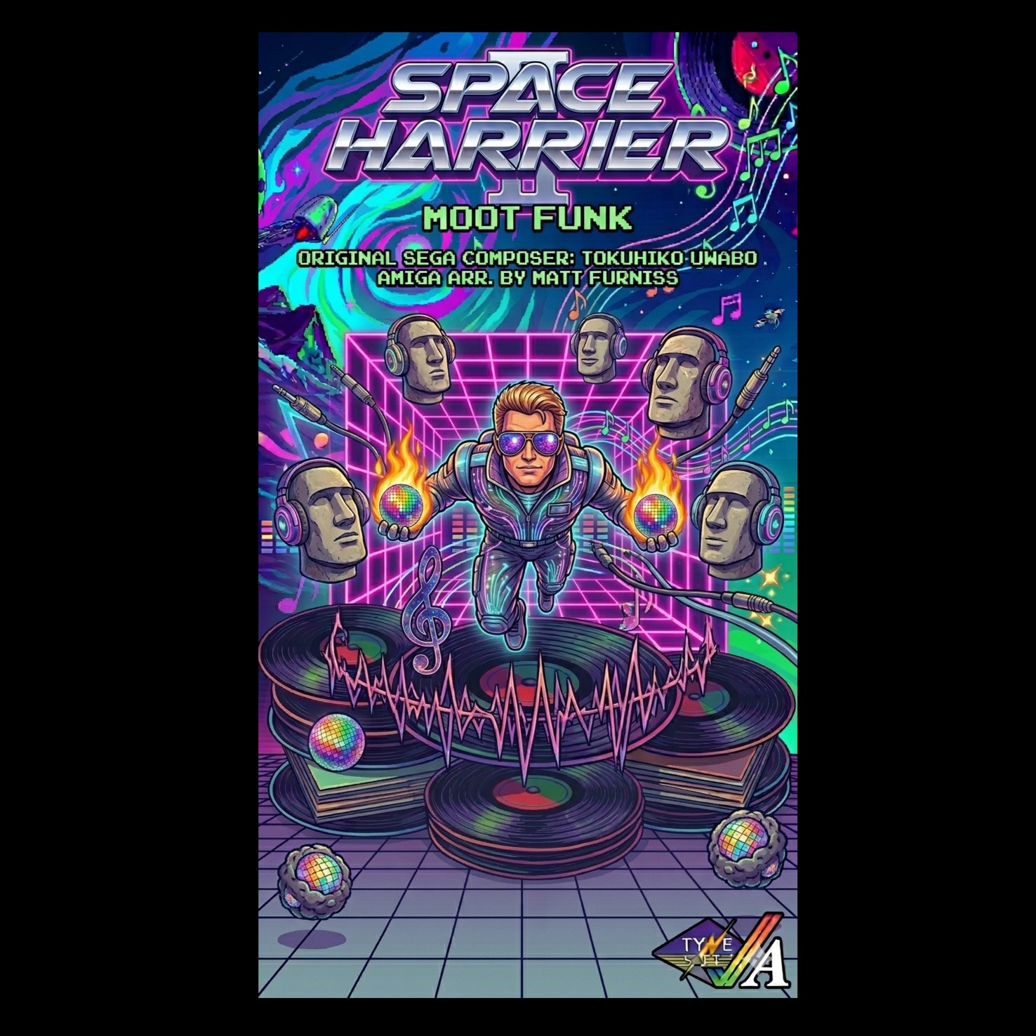 Space Harrier 2 / Stage 1 Moot  / Stage 6 Olisis artwork