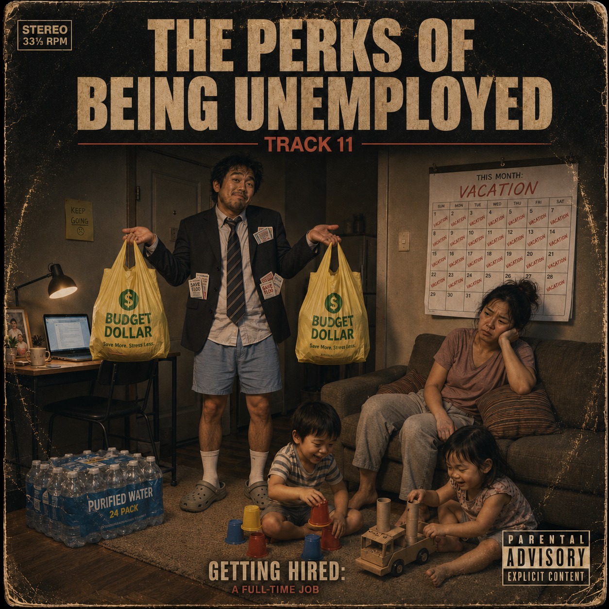 The perks of being unemployed artwork