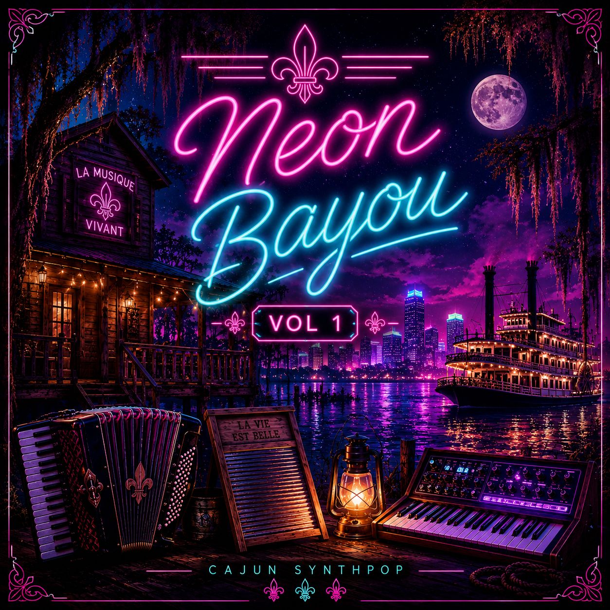 Boate Azul (Remix Cajun Synthpop) artwork