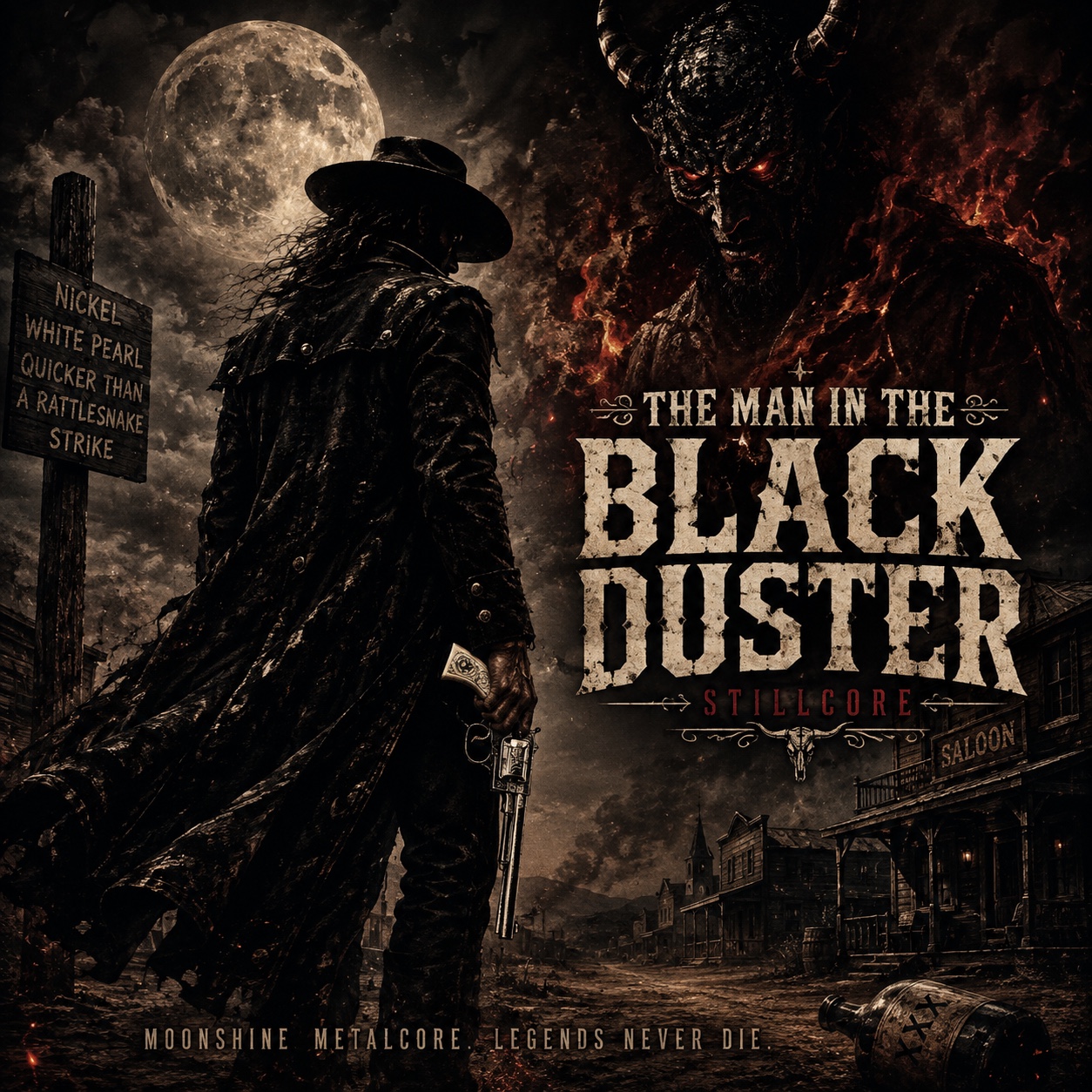 The Man in the Black Duster artwork