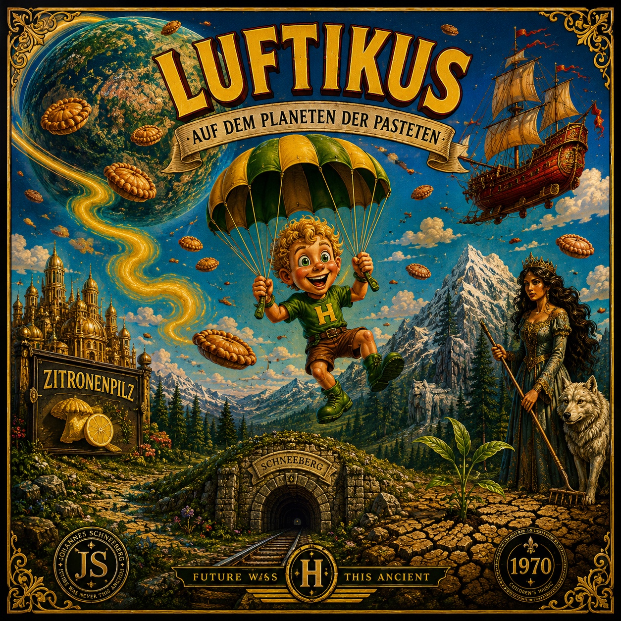 Luftikus Auf Dem Planeten Der Pasteten artwork