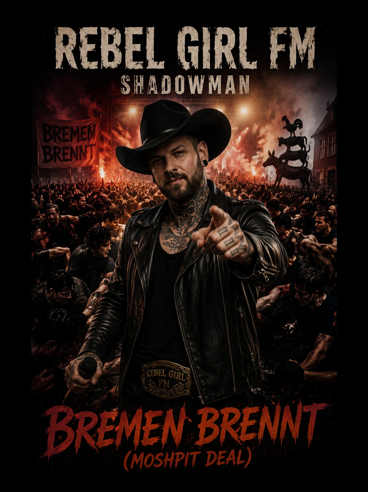 Rebel Girl FM - Bremen brennt (Moshpit Deal) artwork