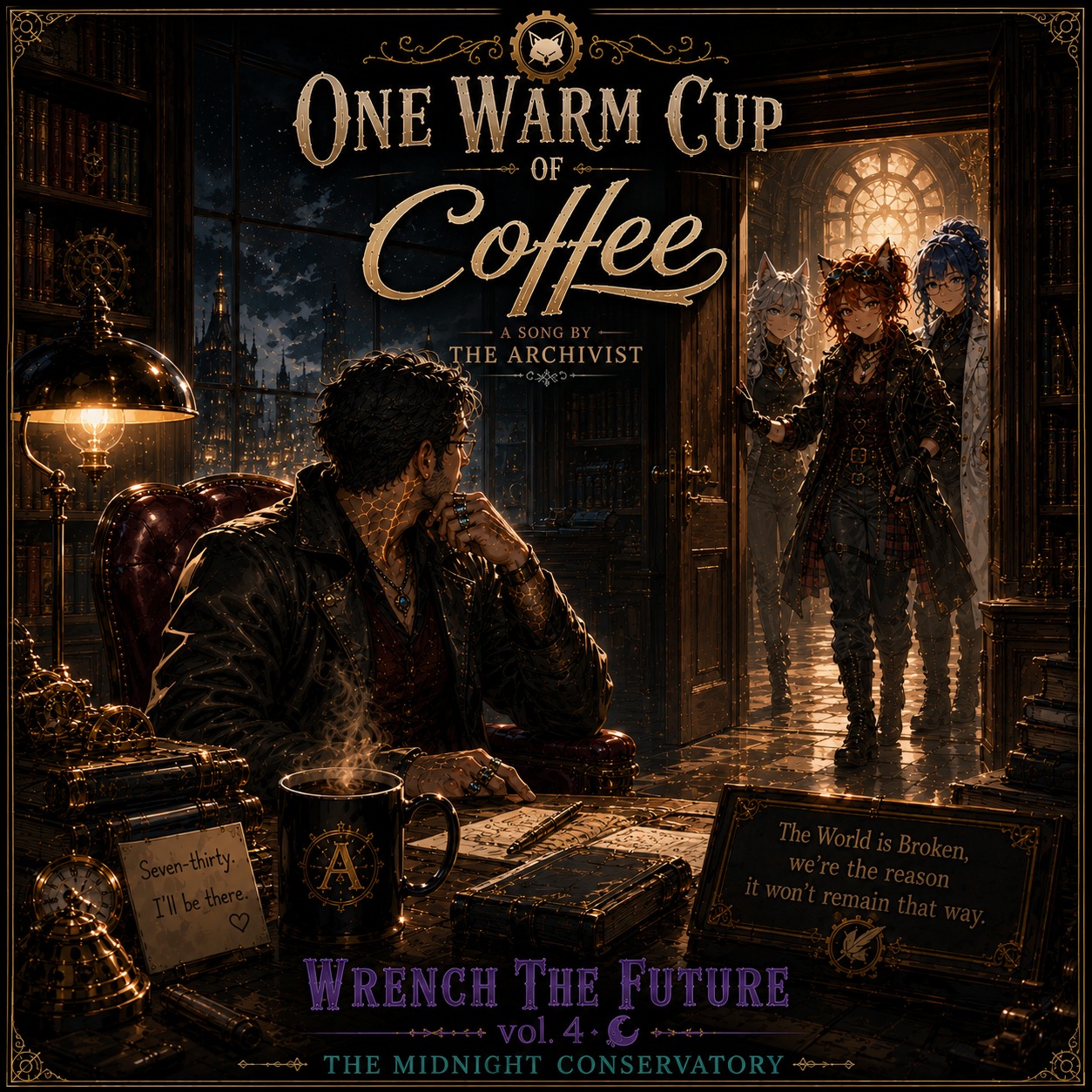 Outro. One Warm Cup of Coffee artwork