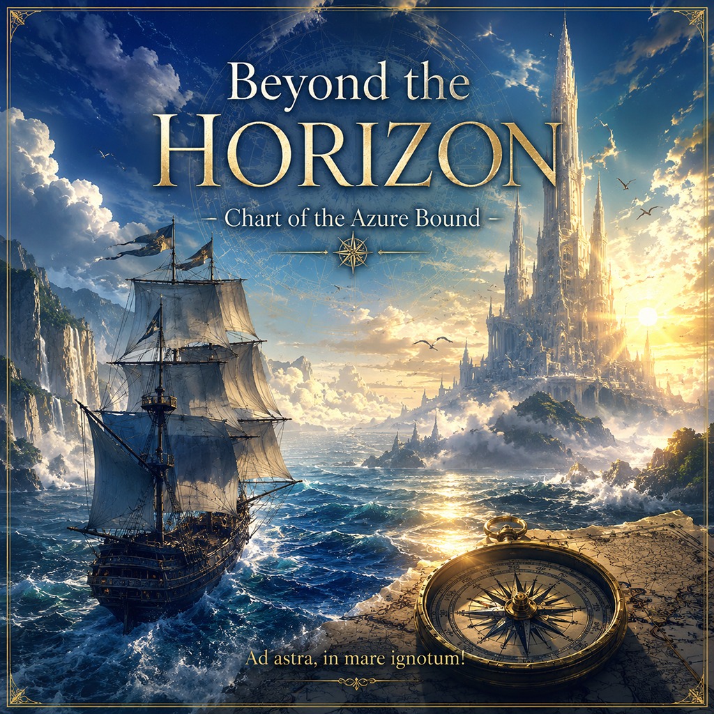Beyond the Horizon -Chart of the Azure Bound- artwork