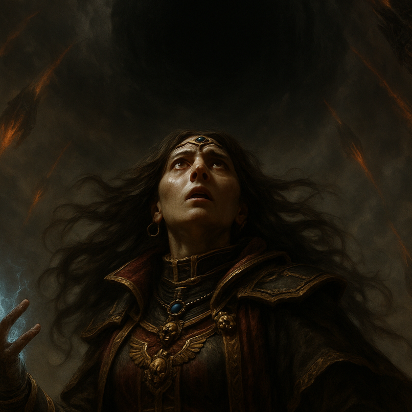 Shadows in the warp 40k artwork