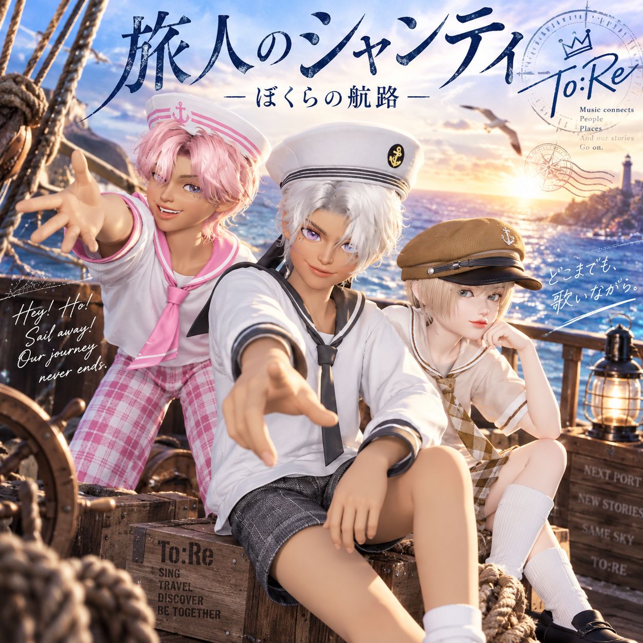 旅人のシャンティ-ぼくらの航路- artwork