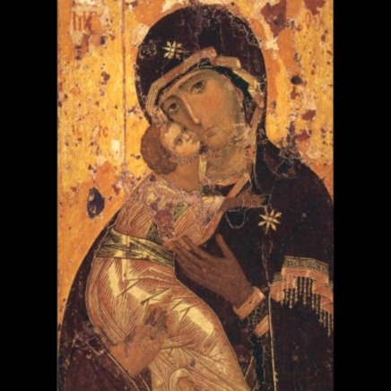 Владимирская богоматерь (XII в.) artwork