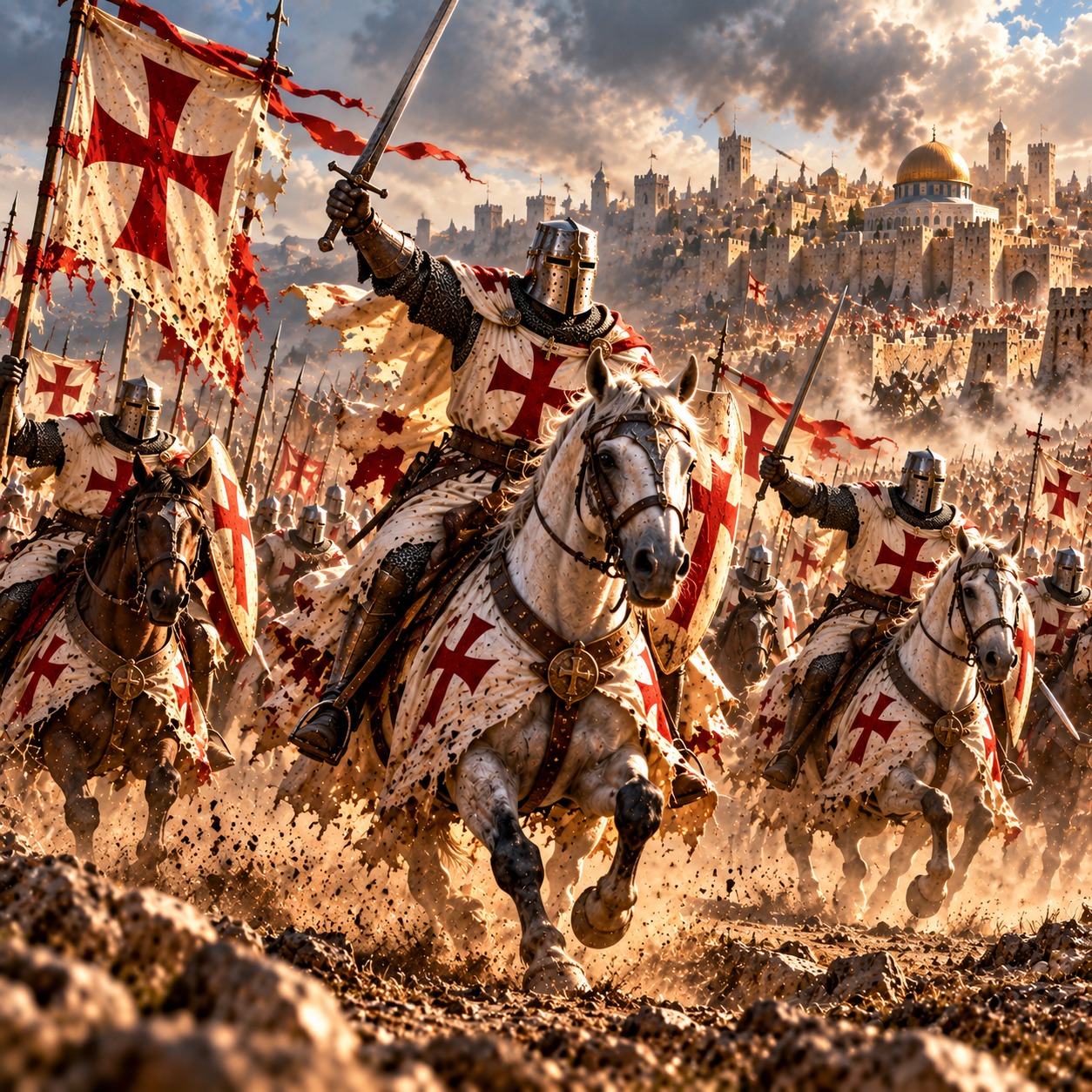 CHARGE OF THE KNIGHTS artwork