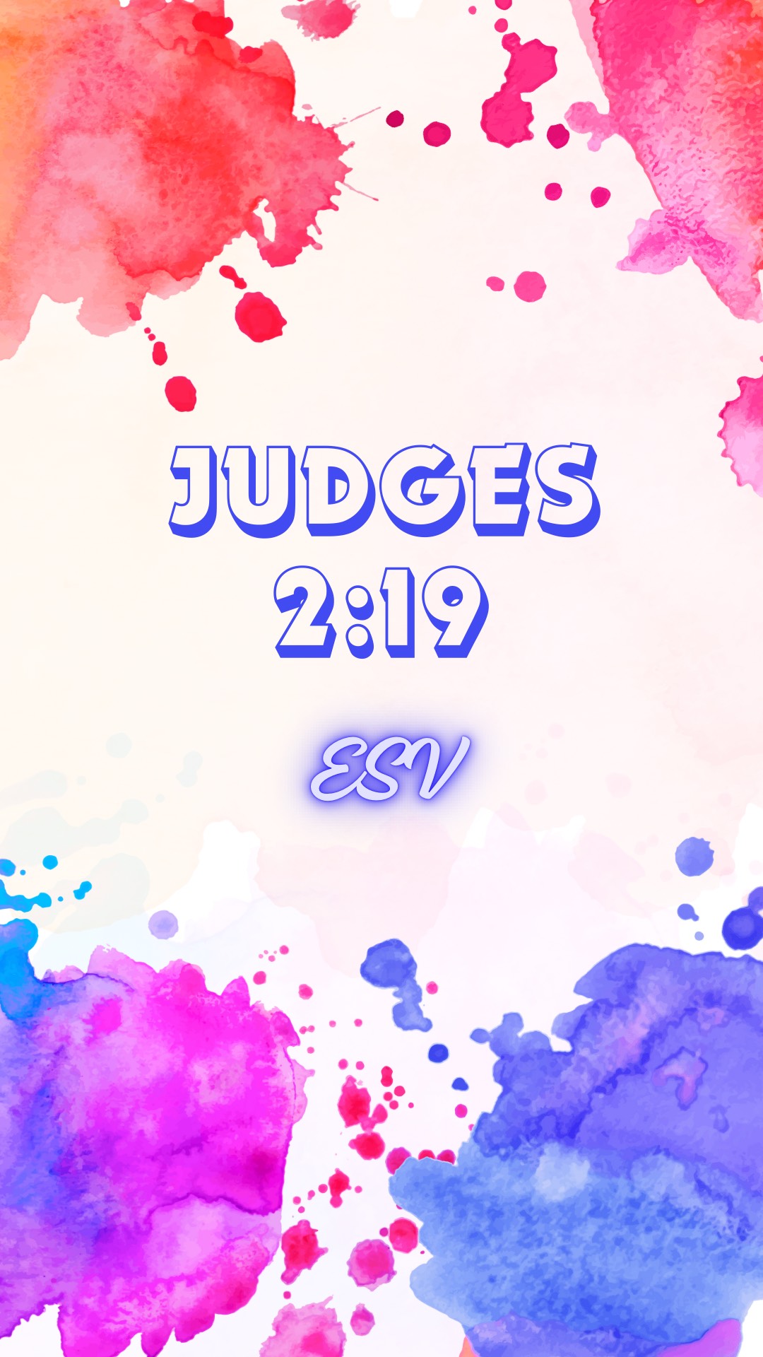 Judges 2:16-19 4