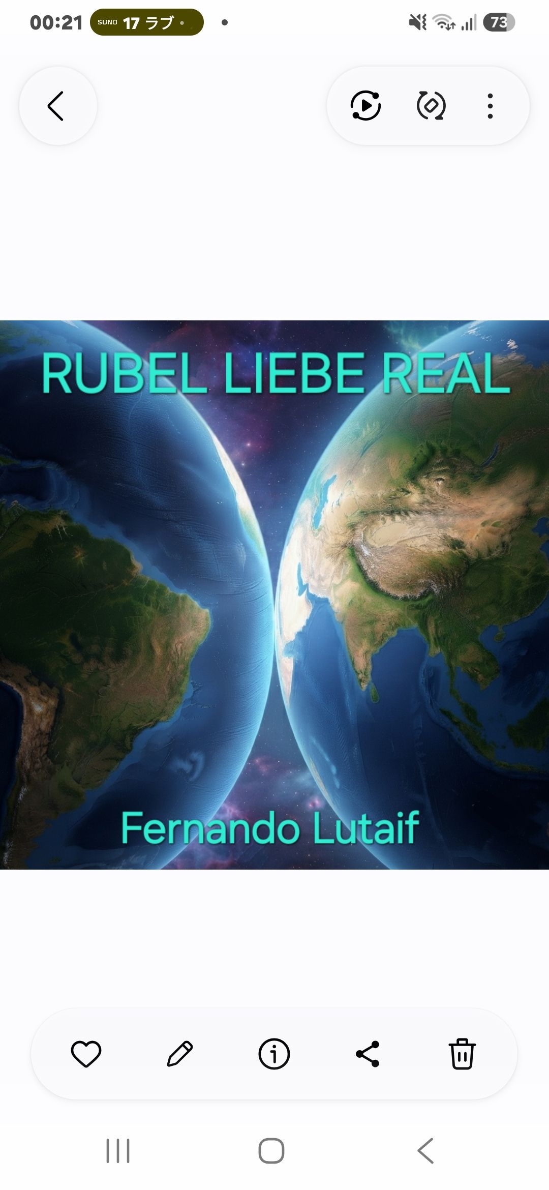 19 RUBEL  LIEBE REAL / RUBLO AMOR REAL artwork