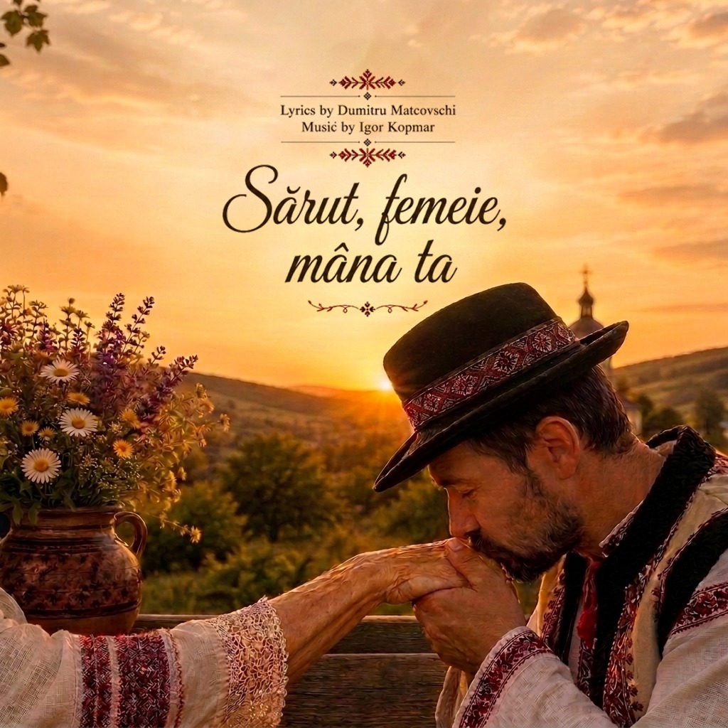 Sărut, femeie, mâna ta artwork