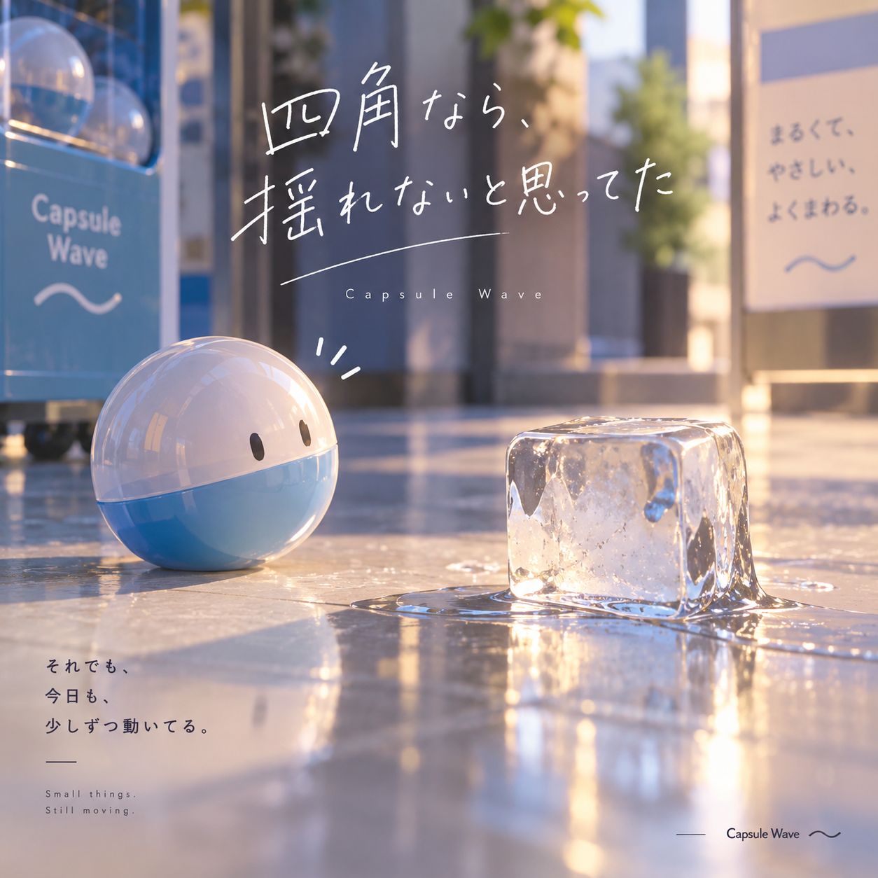 四角なら、揺れないと思ってた artwork