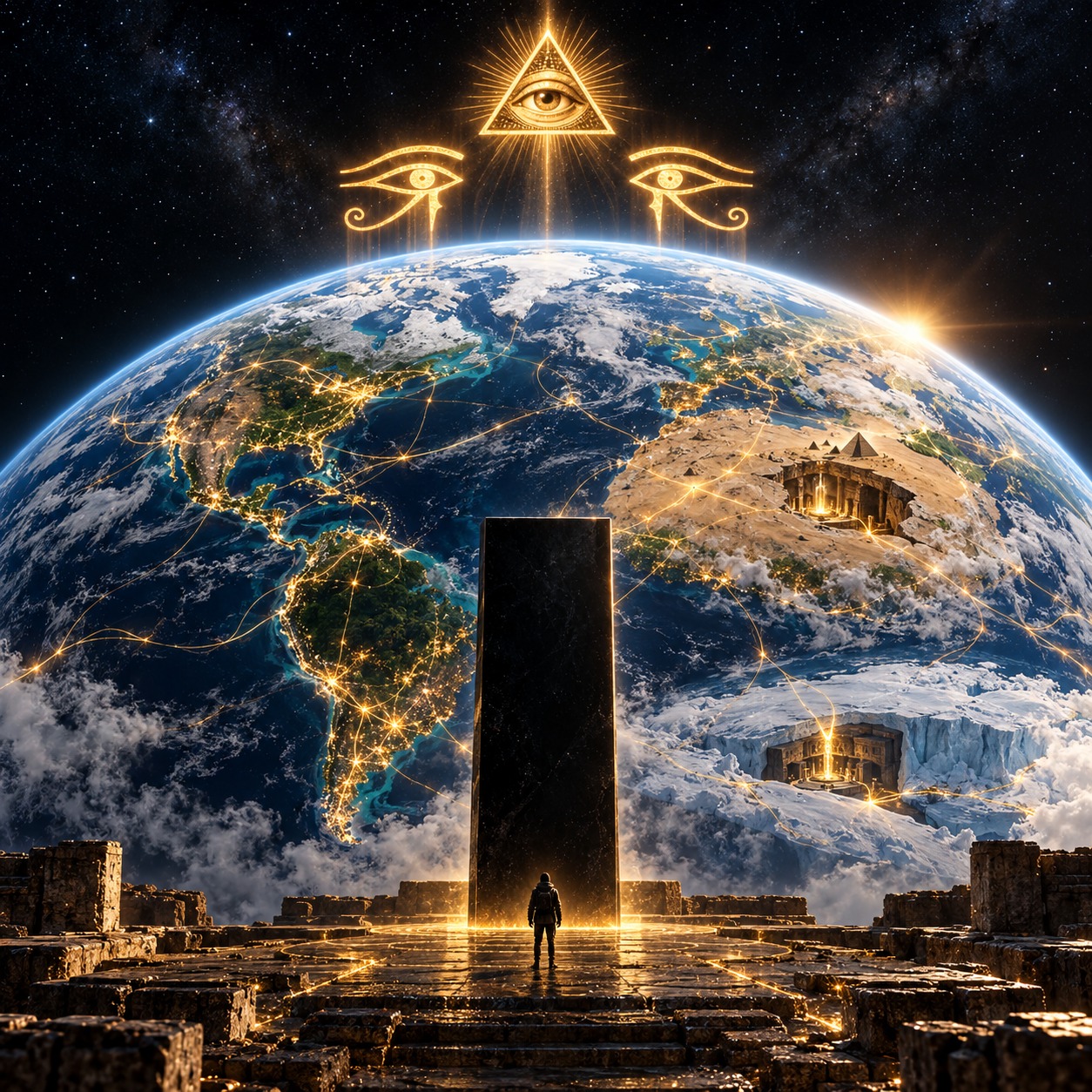 Åll seeing Ï - The Waiting Earth artwork