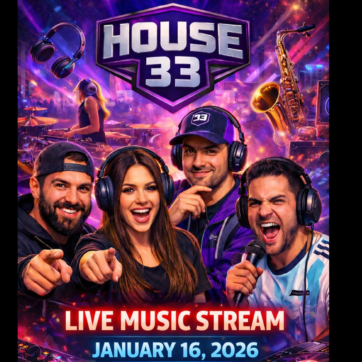 Image for House33 Stream 16/01/26